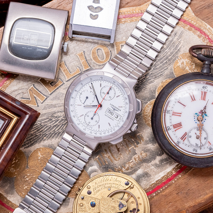 1987 Longines Conquest Chronograph Automatic 40mm 674.4943