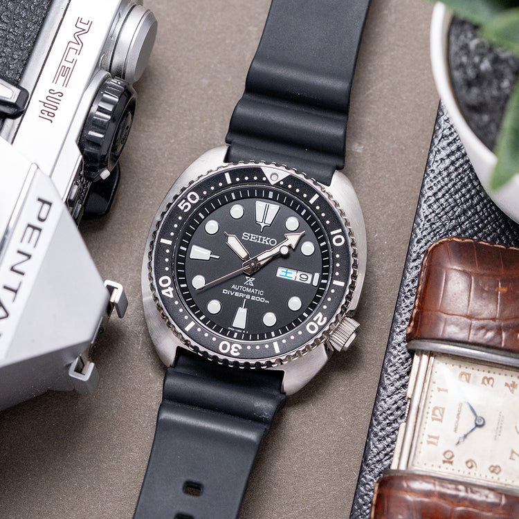 2025 Seiko Prospex Turtle Black 45mm 'Kanji' Day SRPE93K1