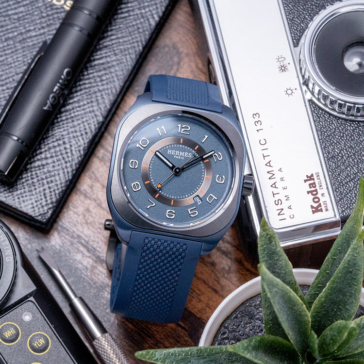 2022 Hermès H08 Deep Blue Titanium Automatic 42mm