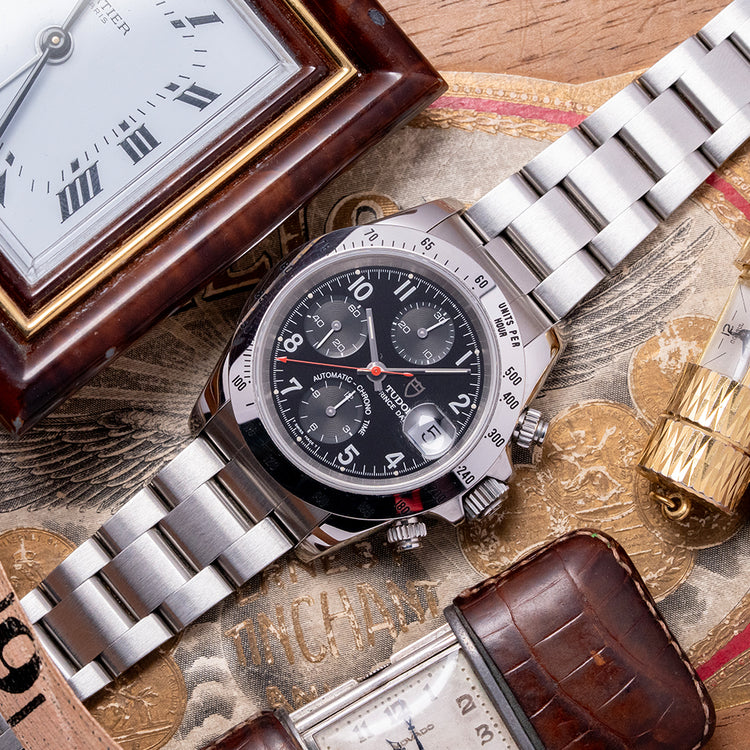 1998 Tudor Prince Date 'Pre-Tiger' 40mm Black 79280