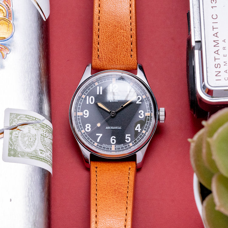 2024 Kuoe Old Smith 90-002 Automatic Black Dial 35mm