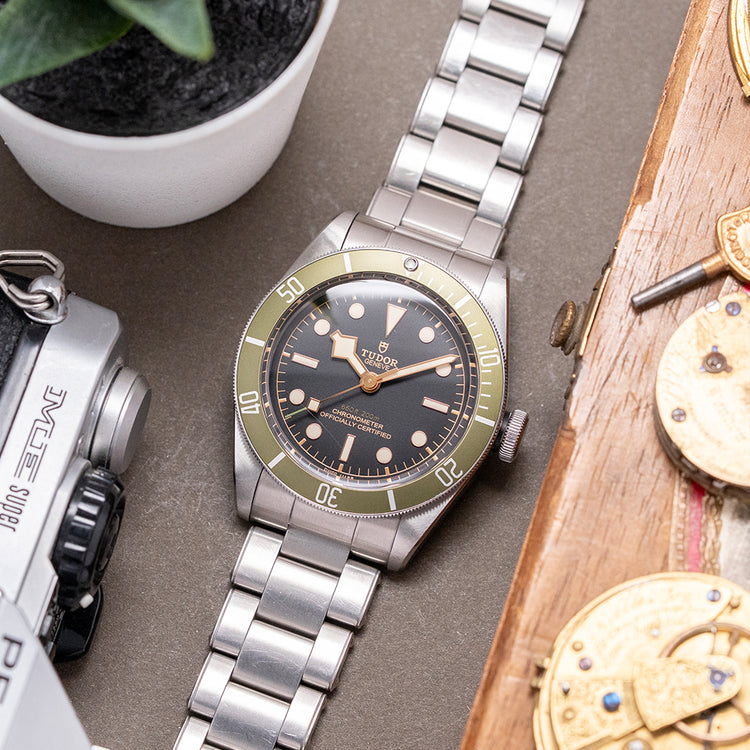 2018 Tudor Black Bay "Harrods" Green Edition 41mm 79230G