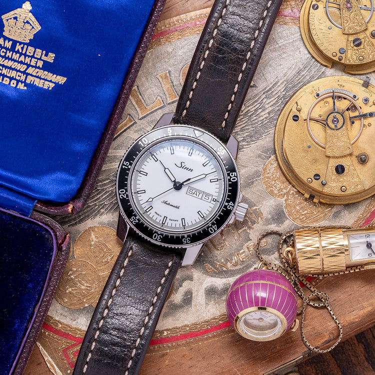 2020 Sinn 104 St Sa I W White Dial 41mm Automatic