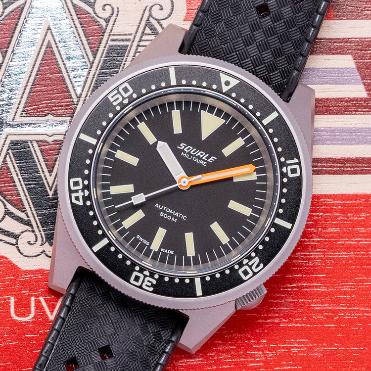 2023 Squale 50 ATMOS Militaire Blasted 1521 Automatic 41.5mm