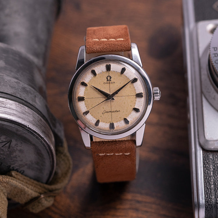 1956 Omega Seamaster Manual Cal. 420 Waffle Dial 2759-10
