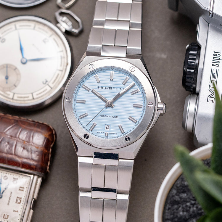 2025 Herbelin Cap Camarat Automatic Arctic Blue 40.5mm