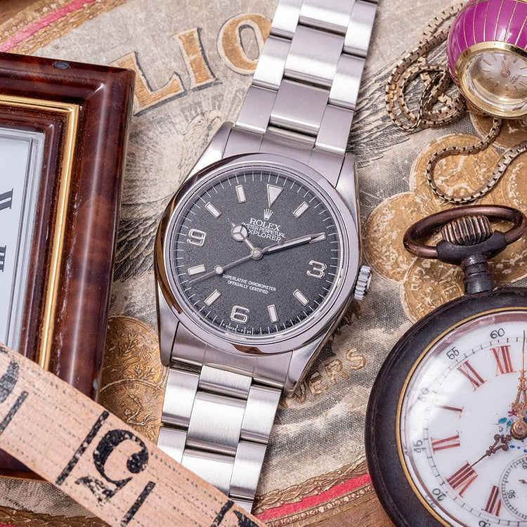 1993 Rolex Explorer 1 36mm Tritium 'Grainy Dial' 14270