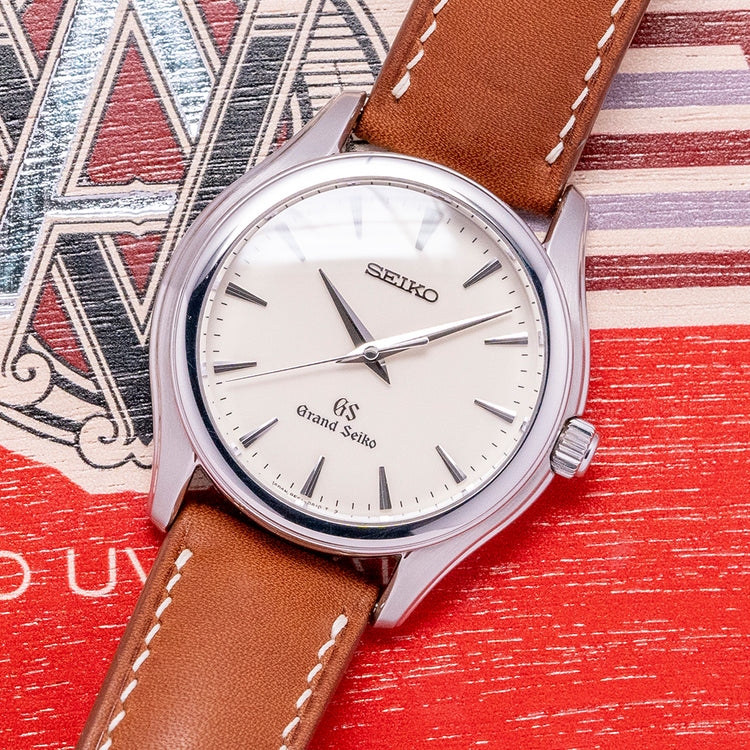 2000s Grand Seiko 9F Quartz 36mm White Dial SBGX009