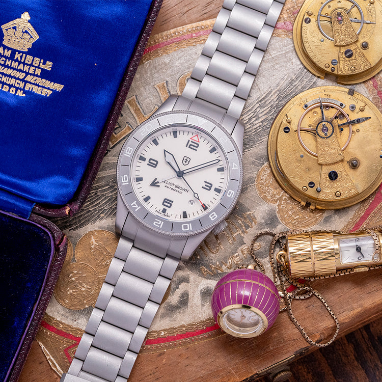 2024 Elliot Brown Holton Auto GMT Whiteout Frosted Steel