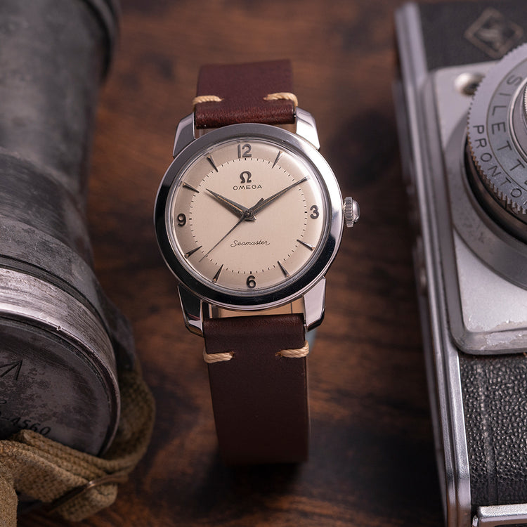 1956 Omega Seamaster Manual Cal. 420 Dennison 34mm 803