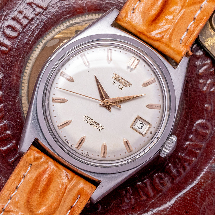 1957 Tissot T-12 Automatic Visodate 35.5mm 67012-1