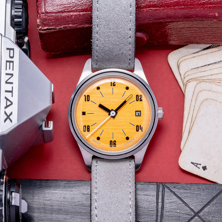 2021 Paulin Neo B Orange Dial with Date Automatic