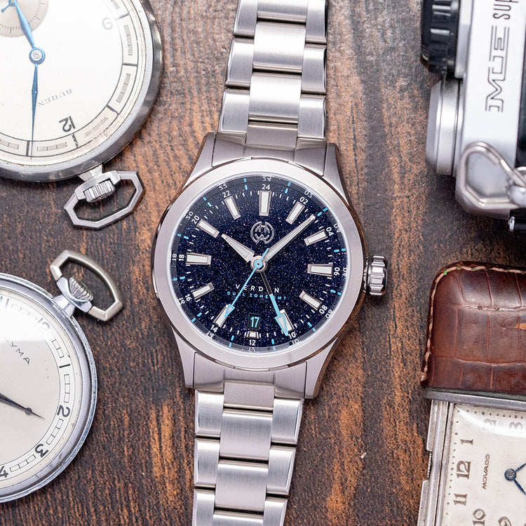 2025 Henry Archer Verden GMT Ad Astra Aventurine 39mm