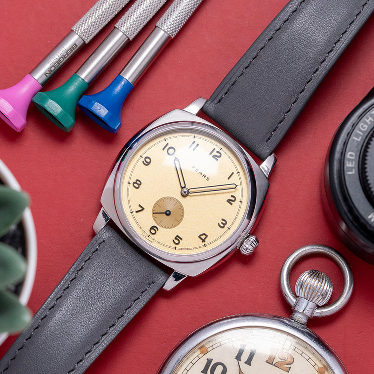 2022 Fears Brunswick 38mm Champagne Dial Open Back