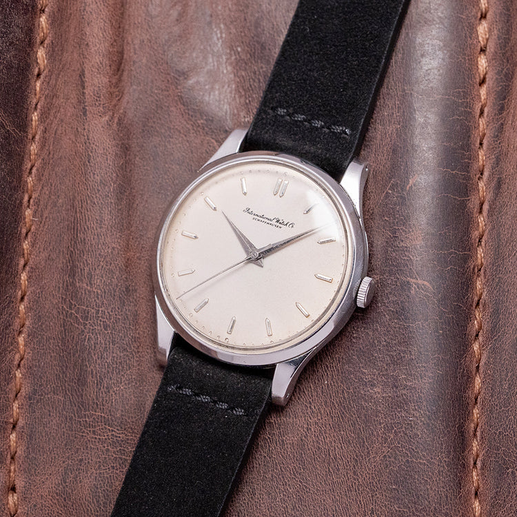1959 IWC 'Calatrava' Steel Manual Cal. 89 Silver Dial 35mm
