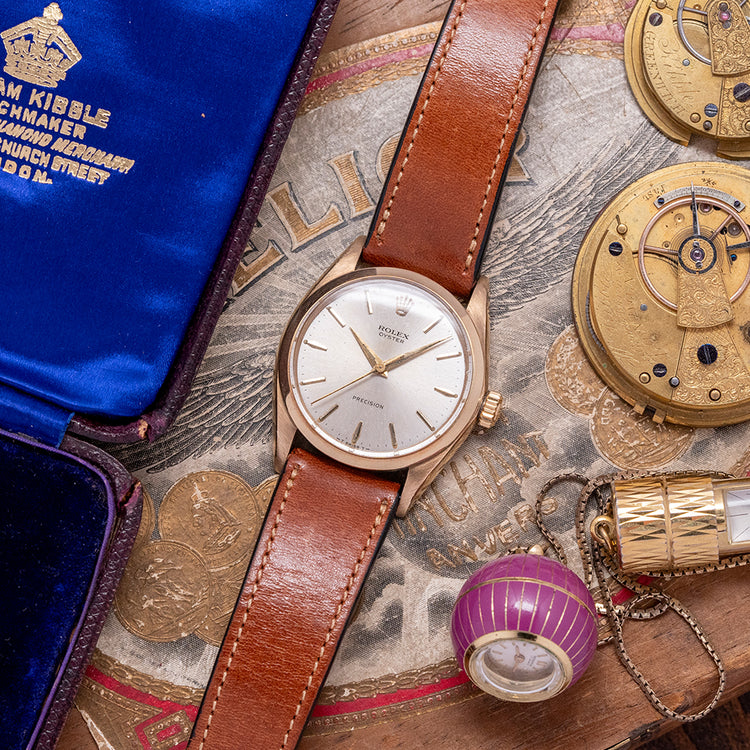 1964 Rolex Oyster Precision 9ct Gold 34mm 6426