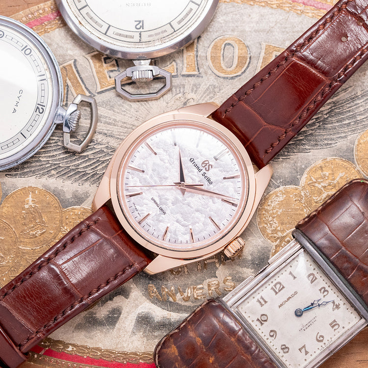 2023 Grand Seiko 18ct Rose Gold ‘Hana-ikada’ SBGY026G 38.5mm Limited