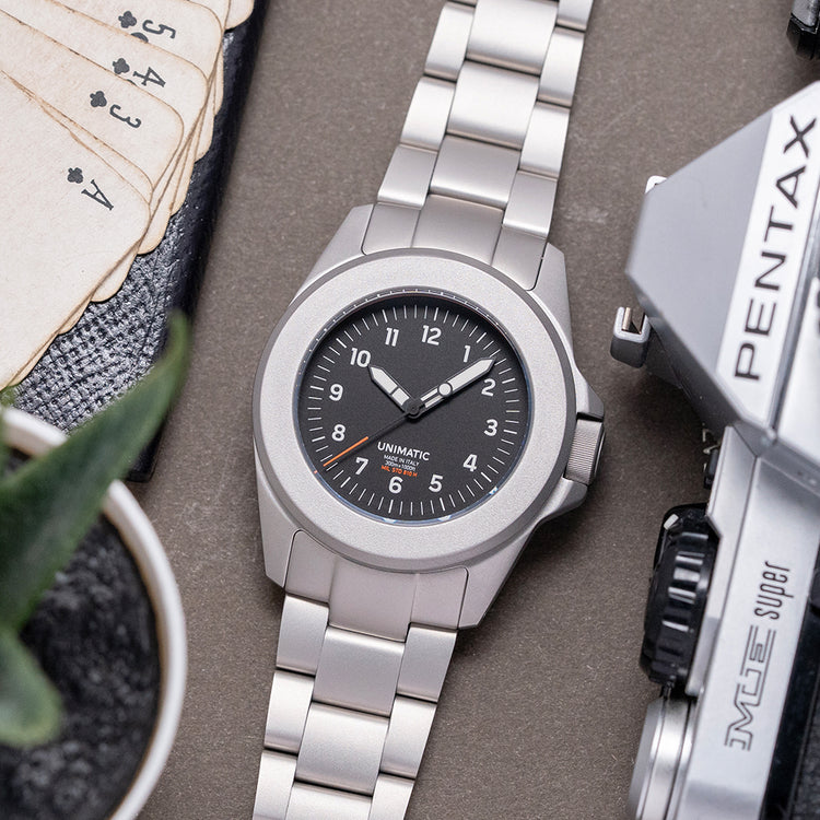 2025 Unimatic Modello Quattro UT4 Quartz on Bracelet 40mm