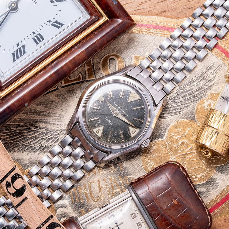 1960s Eterna KonTiki Automatic No-Date Tropical 34mm 130T