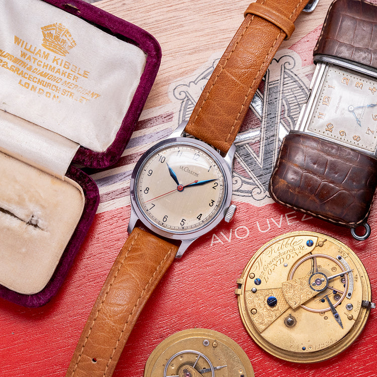 1940s LeCoultre Cal. 450/A 'WWII Military Style' Steel 33mm