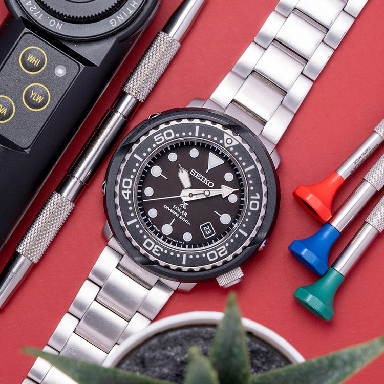 2021 Seiko Prospex Solar 'Tuna' on Bracelet 47mm SNE497J1