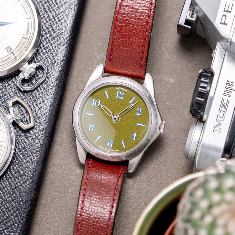 2020 AnOrdain Model 2 36mm Moss Green Manually Wound