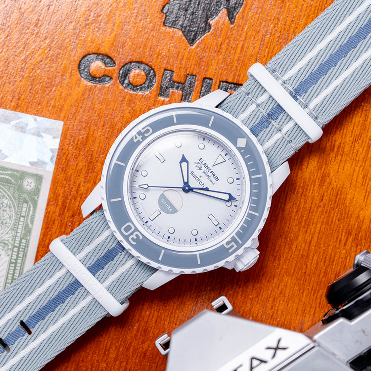 2024 Swatch x Blancpain 'Fifty Fathoms' Antarctic Ocean