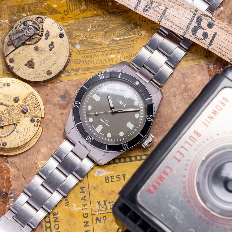 2021 Oris X Hodinkee Calibre 400 Limited Edition 01 400 7774 4087