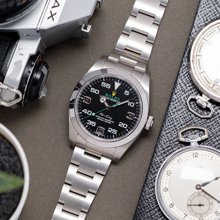 2022 Rolex Air King 40mm Black Dial Discontinued 116900