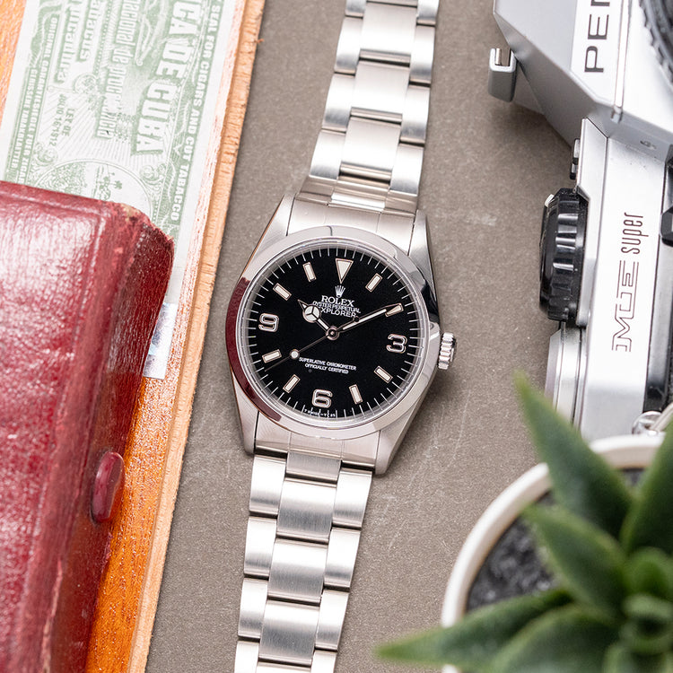 1995 Rolex Explorer 1 36mm on Bracelet with Papers 14270