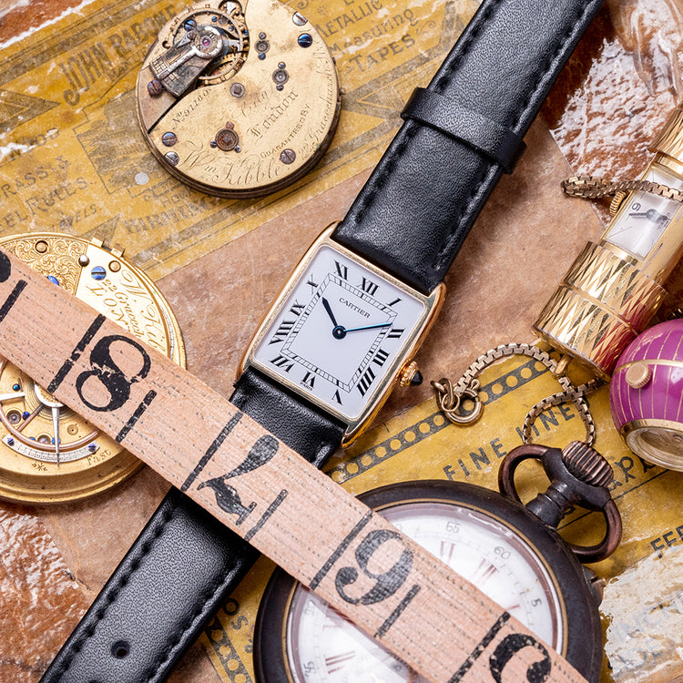 1993 Cartier Tank Arrondie Mecanique Extra-Plate 23x29mm