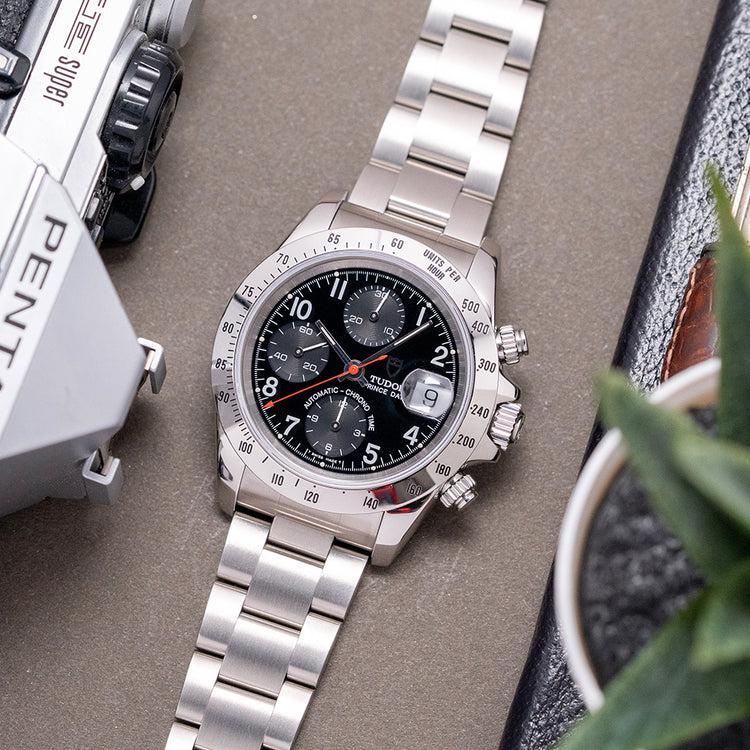 1998 Tudor Prince Date 'Pre-Tiger' 40mm Black Set 79280