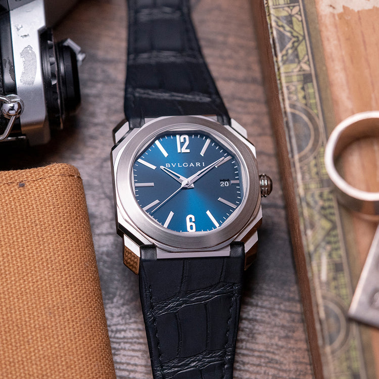 2016 Bulgari Octo 38mm Automatic Blue BGO38S