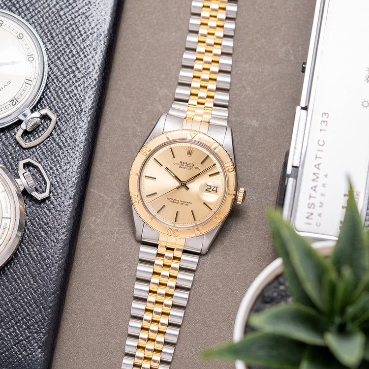 1978 Rolex Datejust Turn-O-Graph Steel & Gold 36mm 1625