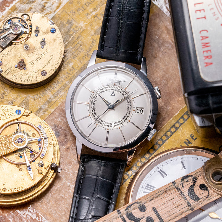 1960s JLC Memovox Worldtimer Bumper Auto Cal. 825 36.5mm