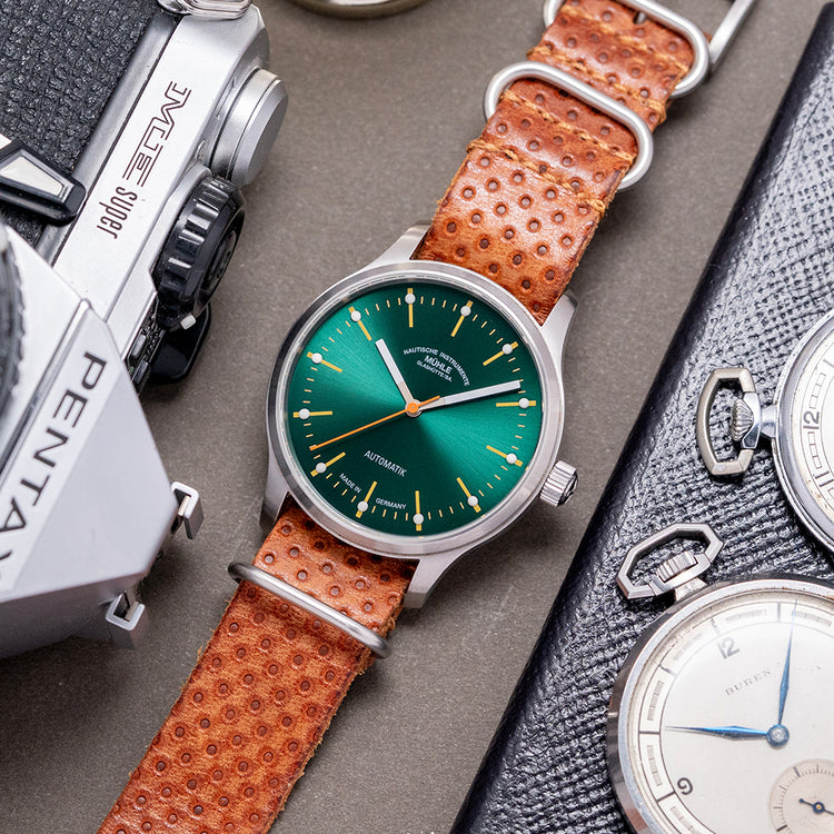 2019 Mühle Glashütte Panova Green Automatic 40mm