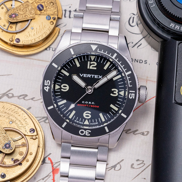 2022 Vertex M60 AquaLion No-Date on Bracelet