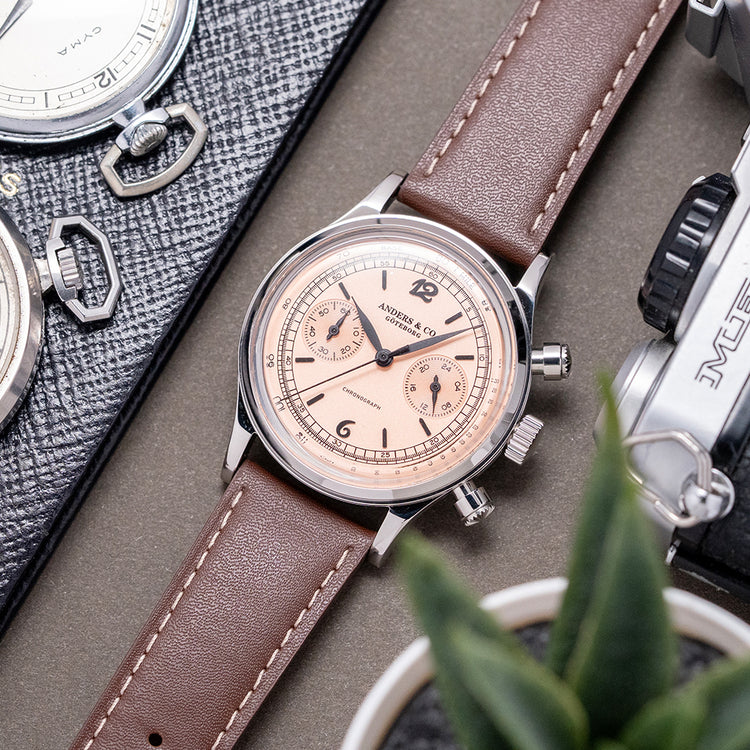 2025 Anders & Co AC1 Chronograph 'Rose' Dial 38mm