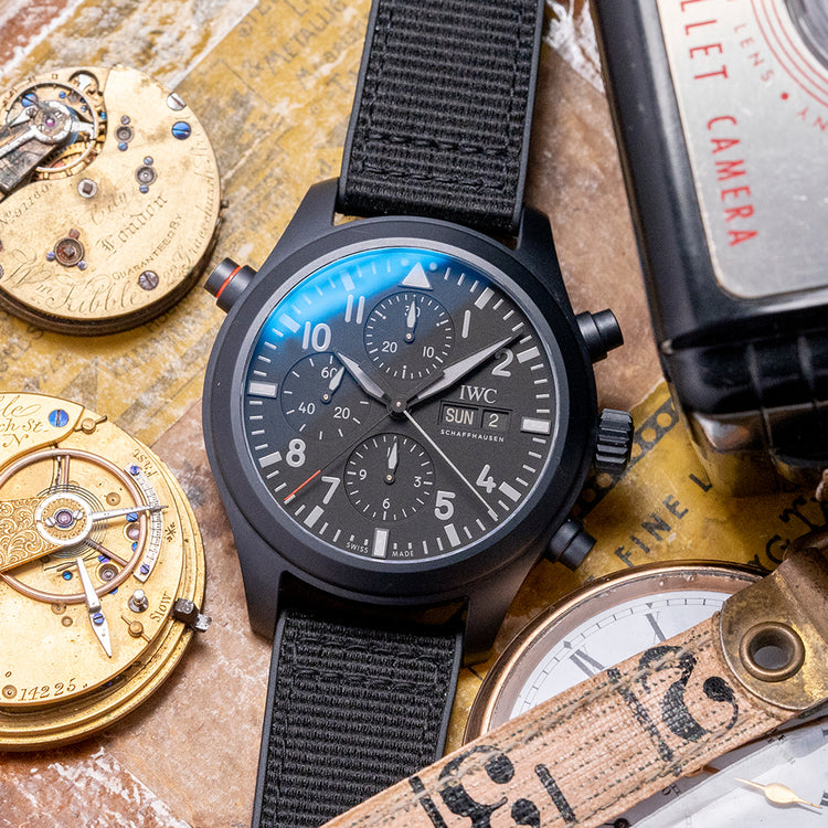 2022 IWC Pilot Double Chronograph ‘Top Gun’ Ceratanium 44mm