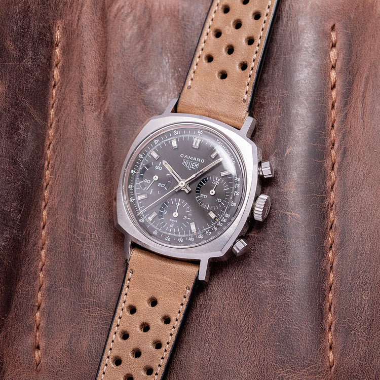 1969 Heuer Camaro Chronograph Valjoux 72 37mm 7220