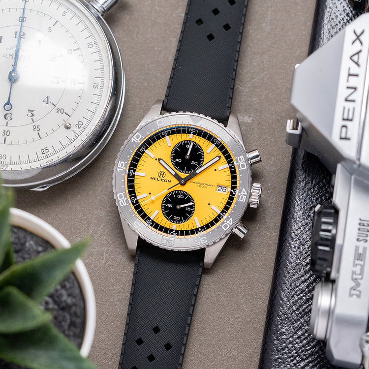 2026 Helicon Professional Chronograph Ion Yellow 41mm