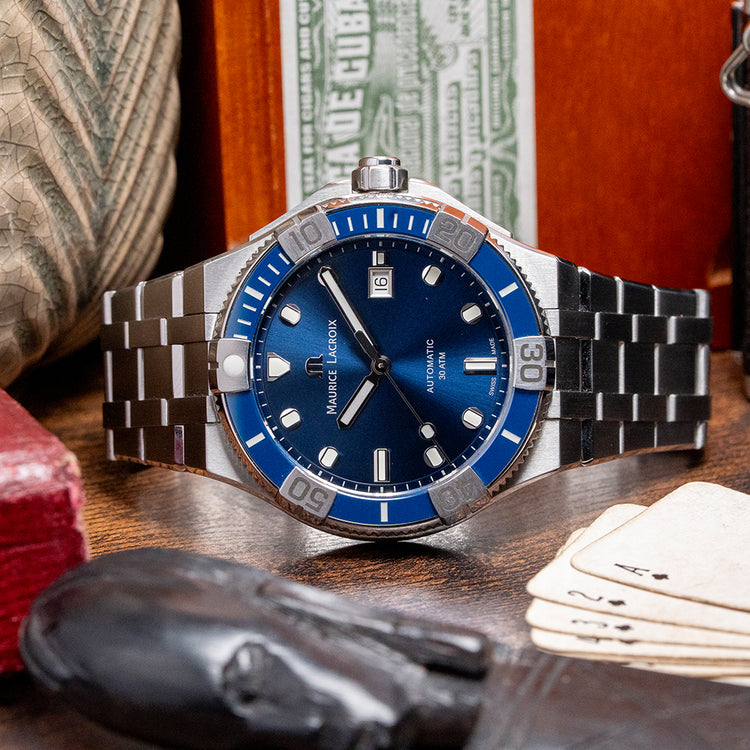 2022 Maurice Lacroix Aikon Venturer Automatic Blue 43mm