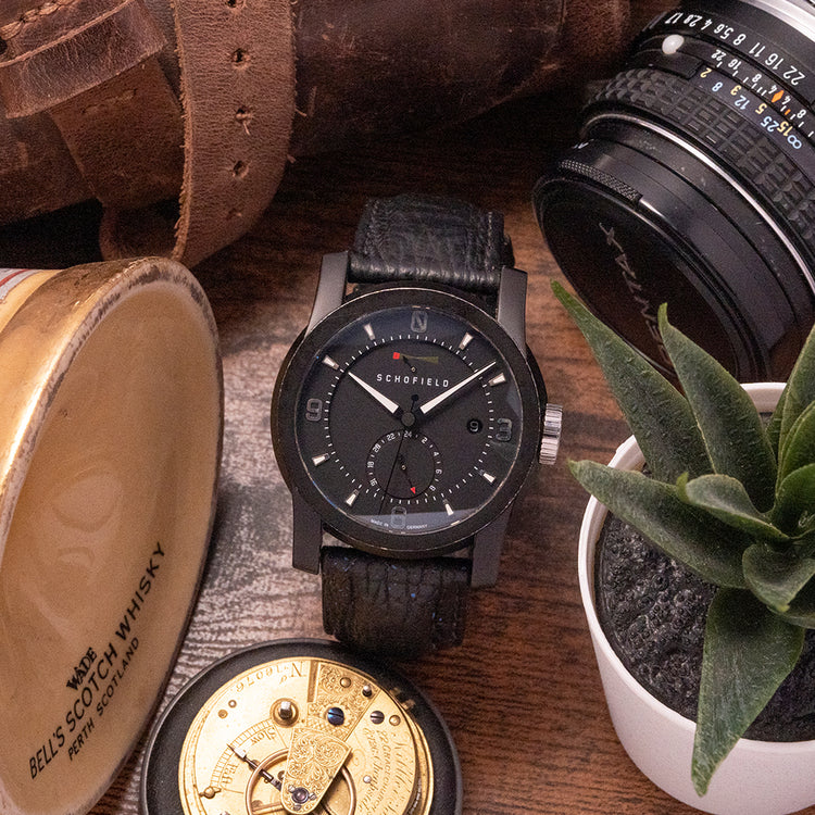 2013 Schofield Signalman DLC GMT PR Black Limited to 100