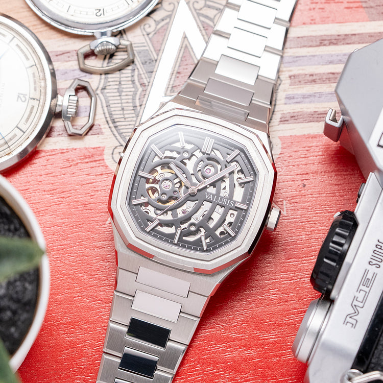 2026 Valusis Volt Skeleton Automatic 40mm on Bracelet