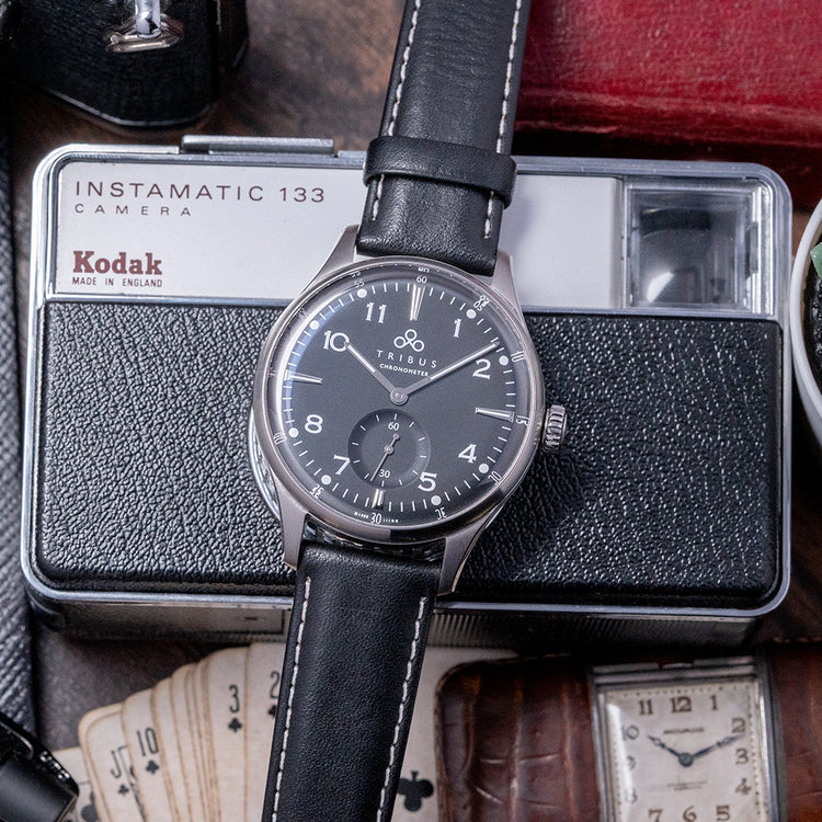 2021 Tribus Chronometer Black Automatic 41mm TRI-01