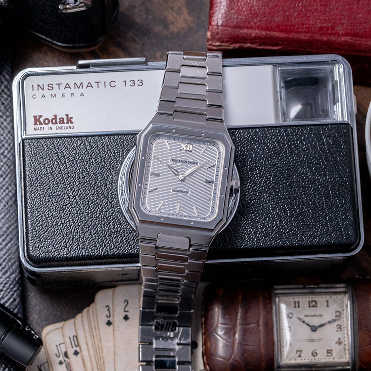 2024 Benjamin James Scarifour Classic Silver Quartz 31mmx40mm