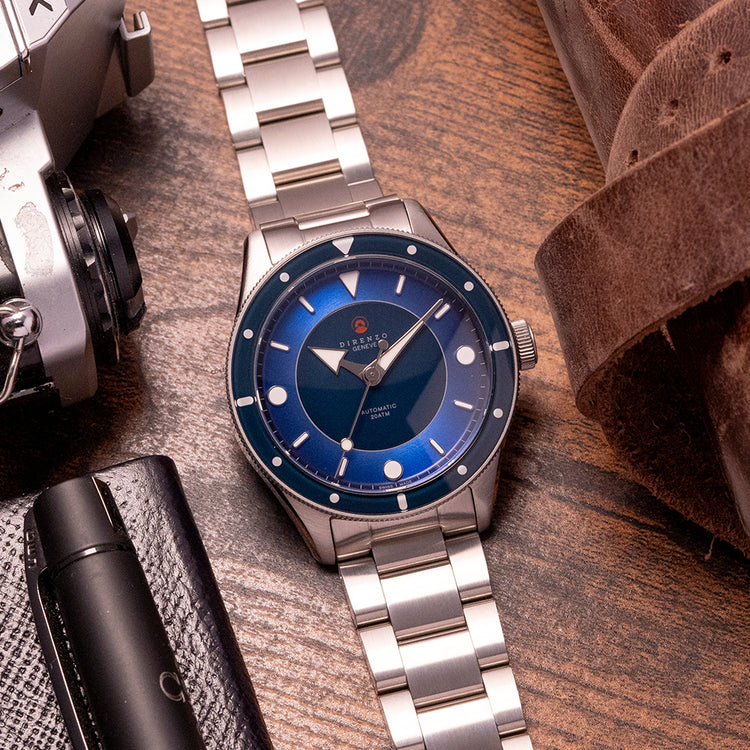 2020 Direnzo DRZ 03 Eclipse Blue No Date Automatic