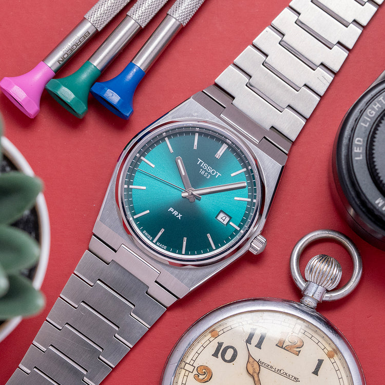 2022 Tissot PRX 40mm Green Dial Quartz T137.410.11.091.00