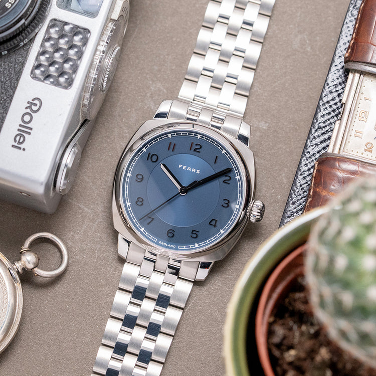 2022 Fears Brunswick 40 Blue Automatic on Bracelet