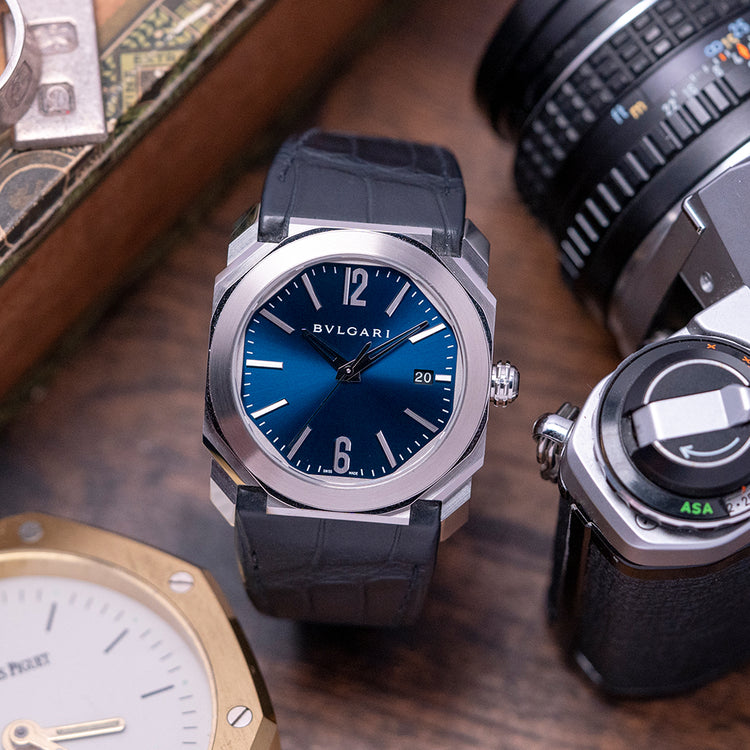 2016 Bulgari Octo 38mm Automatic Blue BGO38S